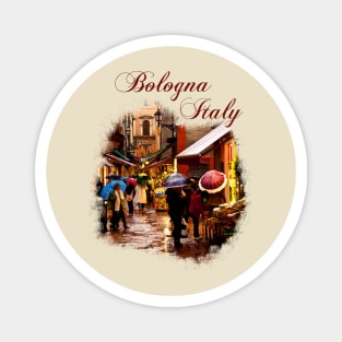 Bologna, Italy: Shopping in the Rain Magnet